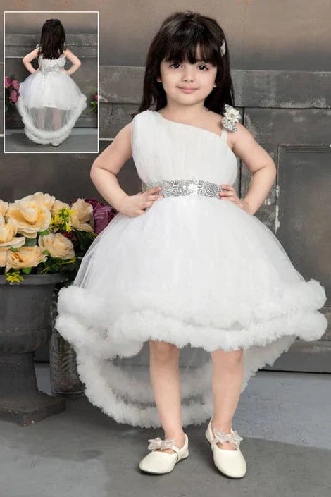 Baby proud high & Low party wear dress