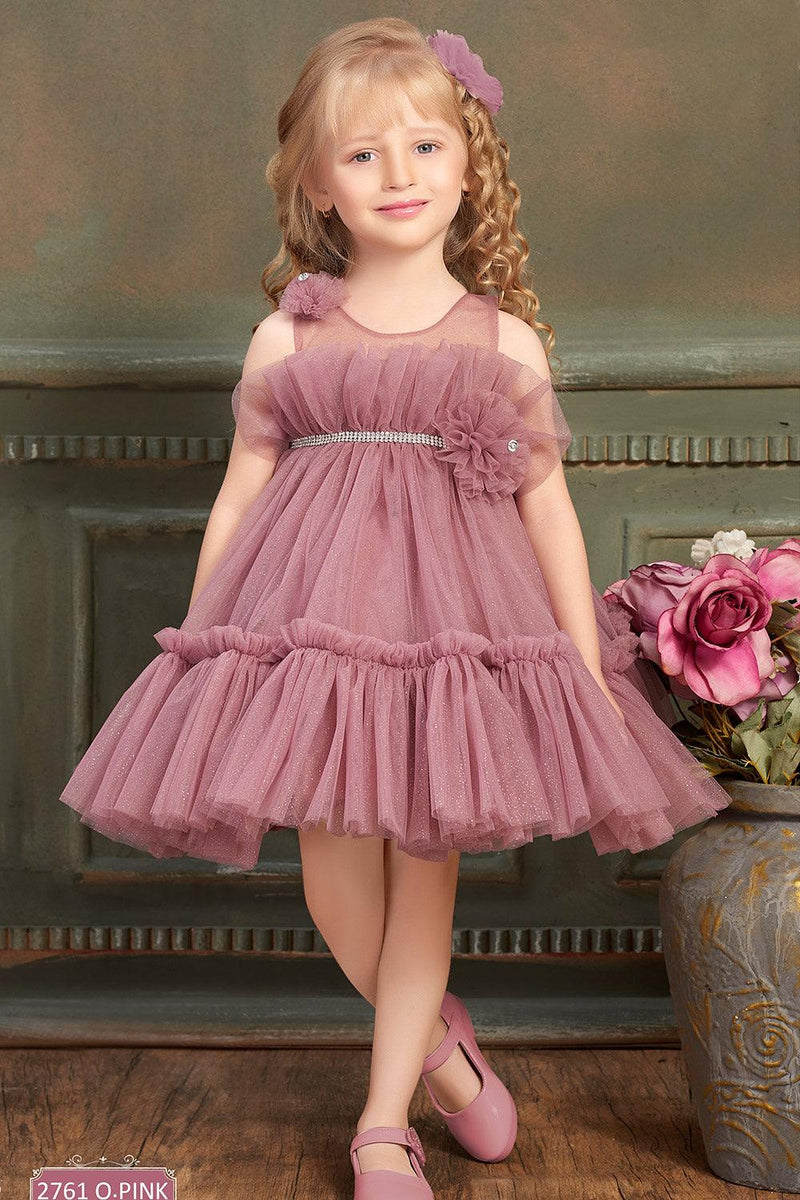 BABY PROUD PARTY WEAR BABY FROCK